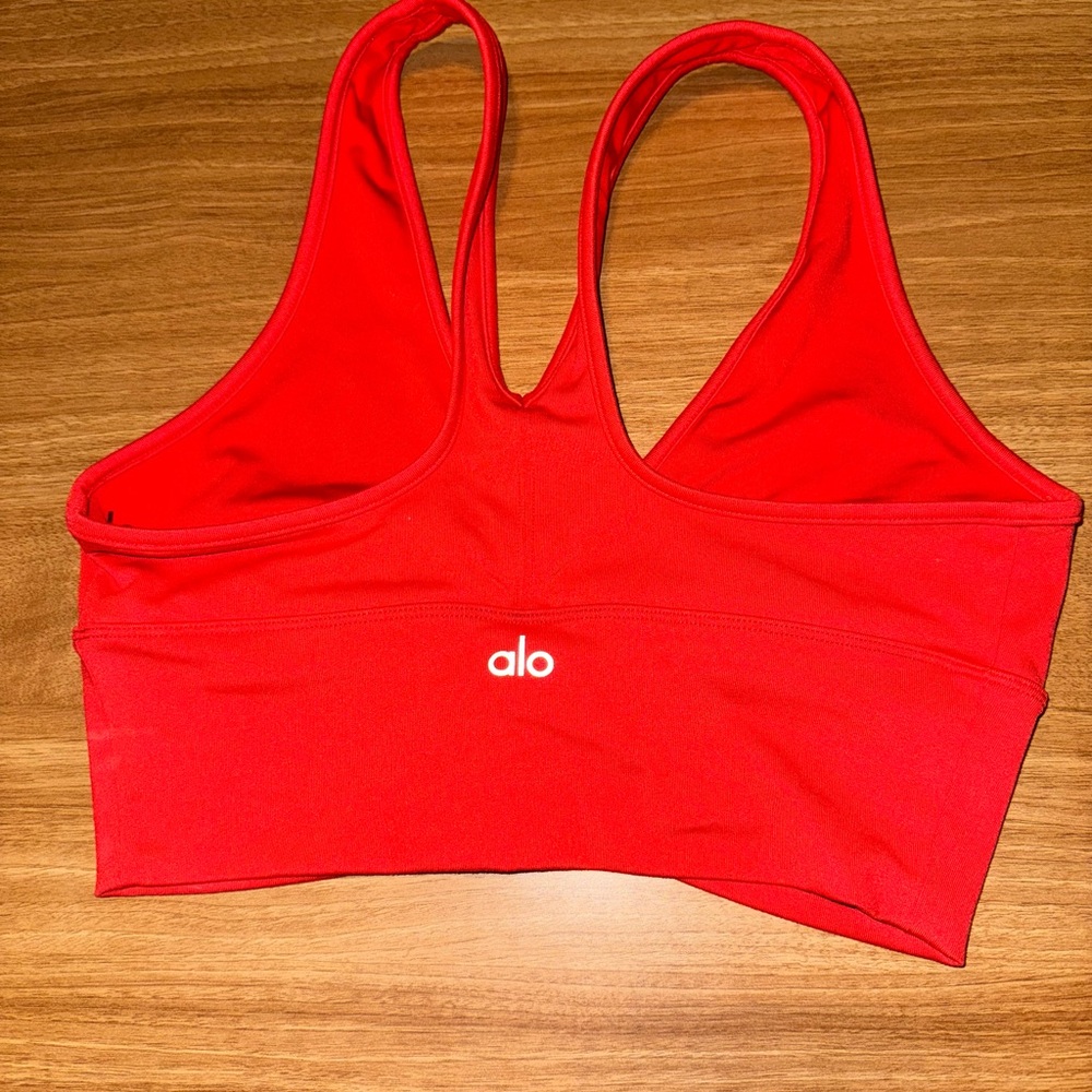 Alo Red Sports Bra
